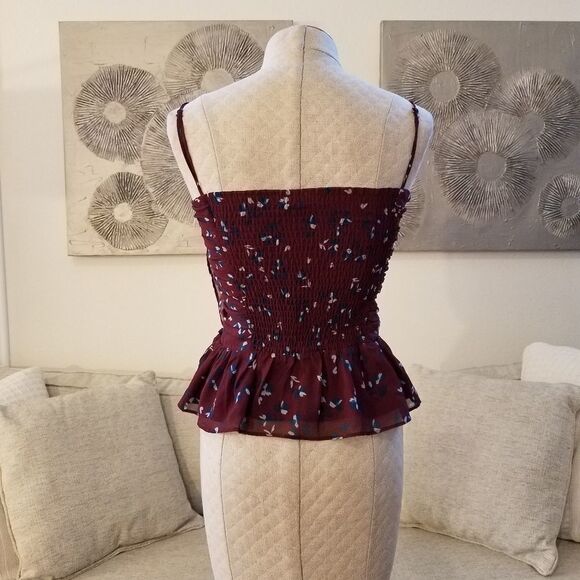 WAYF Devon Smocked Camisole sz Small - Picture 5 of 8